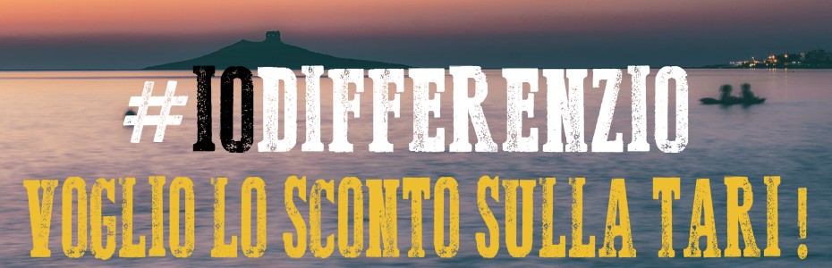 #Iodifferenzio e voglio lo sconto sulla Tari