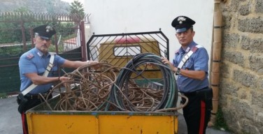 Rubati 300kg di rame da un cantiere di Isola delle Femmine. Denunciate due persone