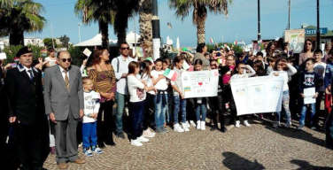 Celebrazioni dell’Unità Nazionale a Isola delle Femmine con i ragazzi del Francesco Riso