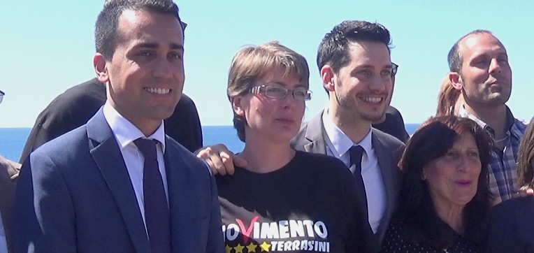 Di Maio a Terrasini per la campagna elettorale: “Rimetteremo in sesto il Paese se saremo una comunità”