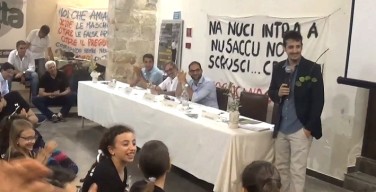 Il comico Roberto Lipari a Capaci in sostegno del Comitato Pizzo Muletta