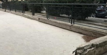 Segnalazione: pista di pattinaggio di Isola delle Femmine in stato di abbandono e degrado