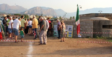 Al suono della sirena antiaerea, aperta al pubblico la casamatta di Isola delle Femmine (VIDEO)