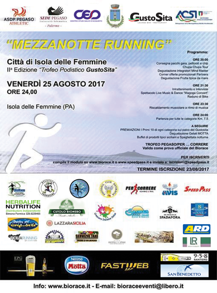 mezzanotte running