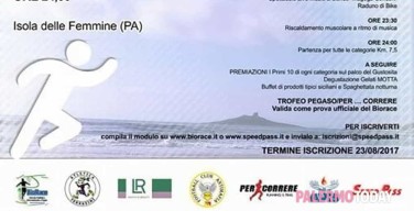 Mezzanotte Running ad Isola delle Femmine: migliaia di sportivi di corsa sul lungomare