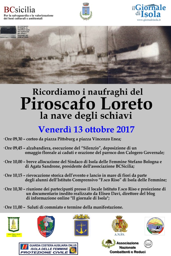 locandina piroscafo loreto