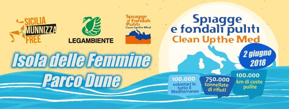 Isola delle Femmine, Legambiente organizza la pulizia del Parco Dune